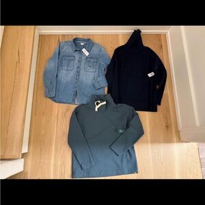 LL BEAN SZ MP sweater shirt lot